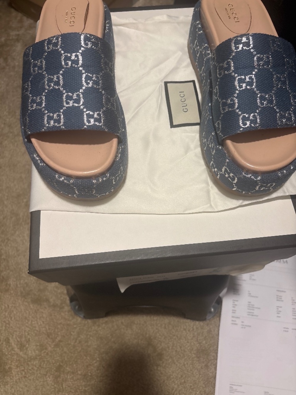 Gucci slides